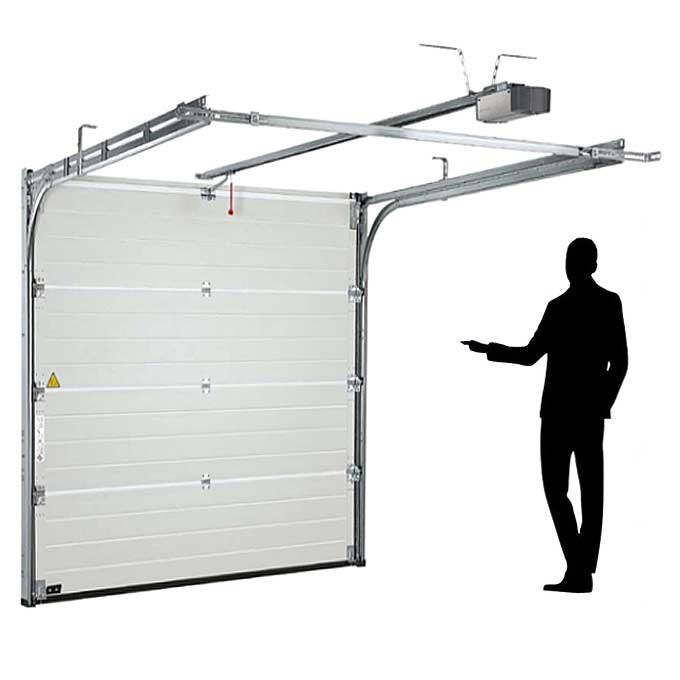Секционные ворота Doorhan (Дорхан) гаражные rsd02 автоматические